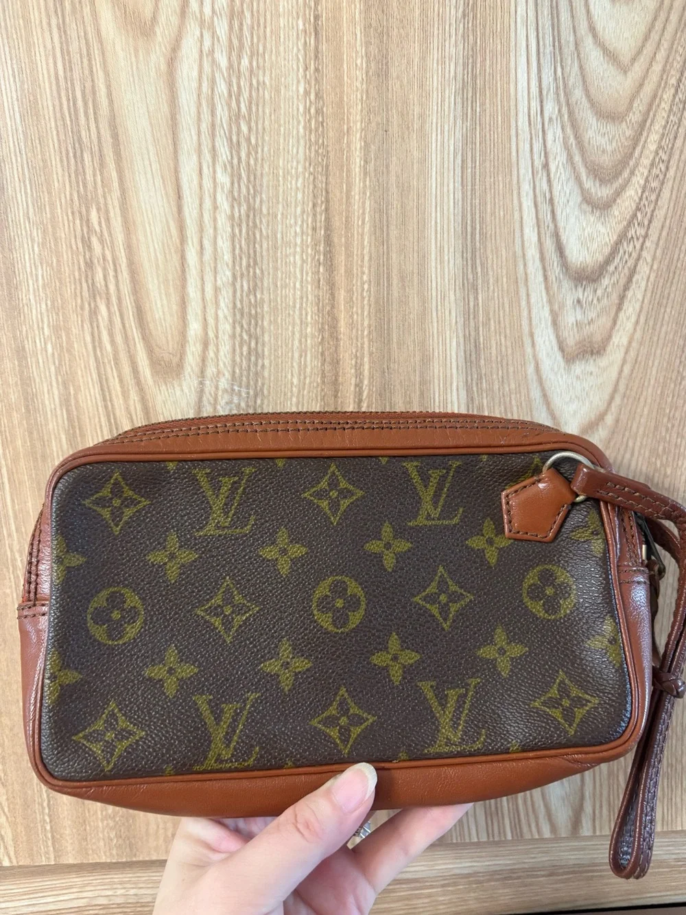 Authentic Louis Vuitton Monogram Pochette Marly Vintage